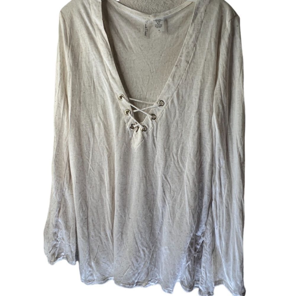 Beach Bunny‎ Linen Blend Shirt